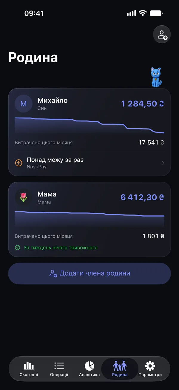 Екран «Родина»: Михайло й мама